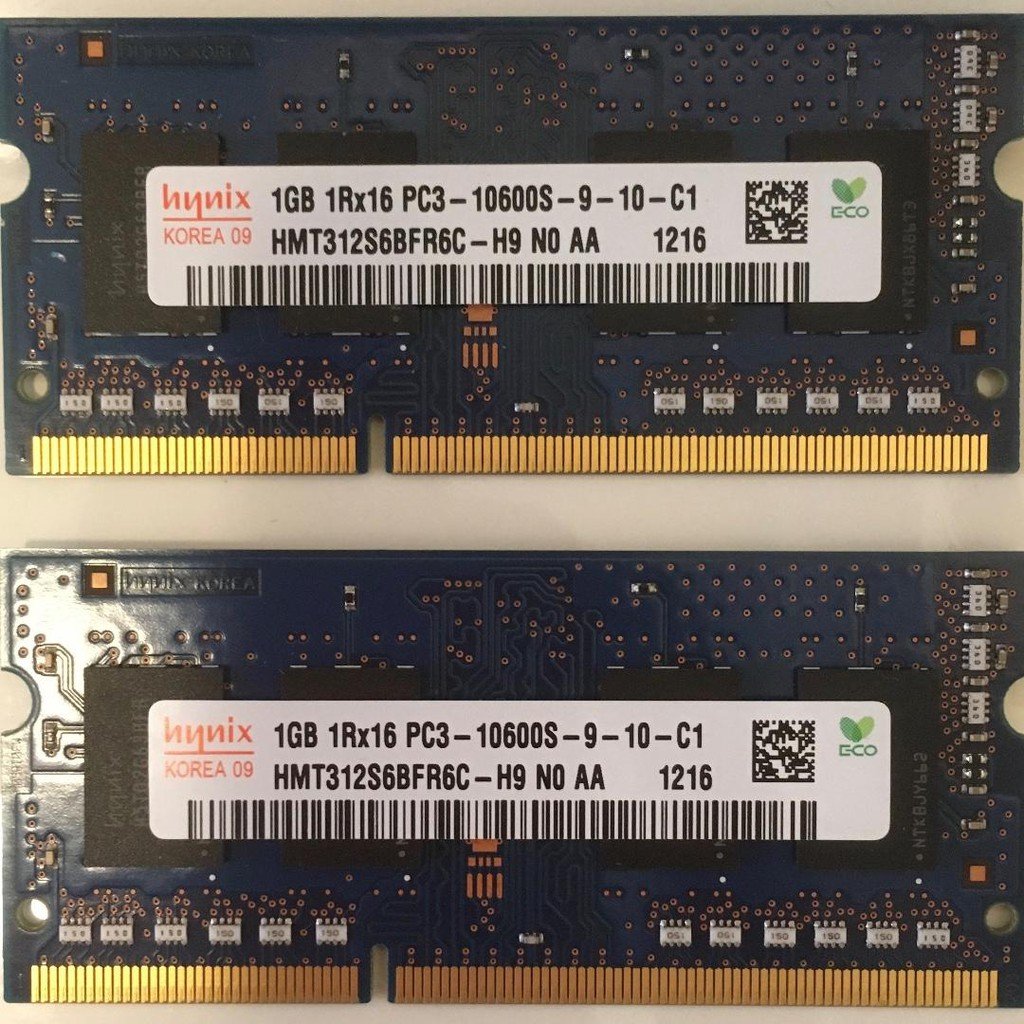 [979] Ram 1GB DDR3  Hnnix Laptop