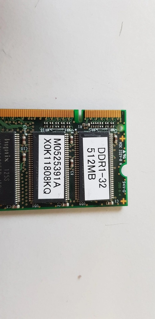 [746] Ram 512MB DDR1 Kuk DT