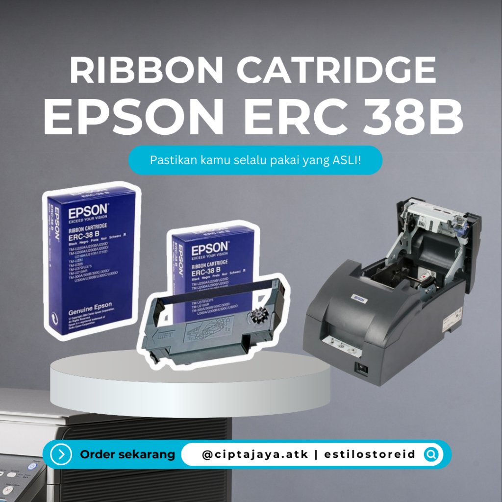 [992] Ribbon Cartraige Epson ERC-38 B