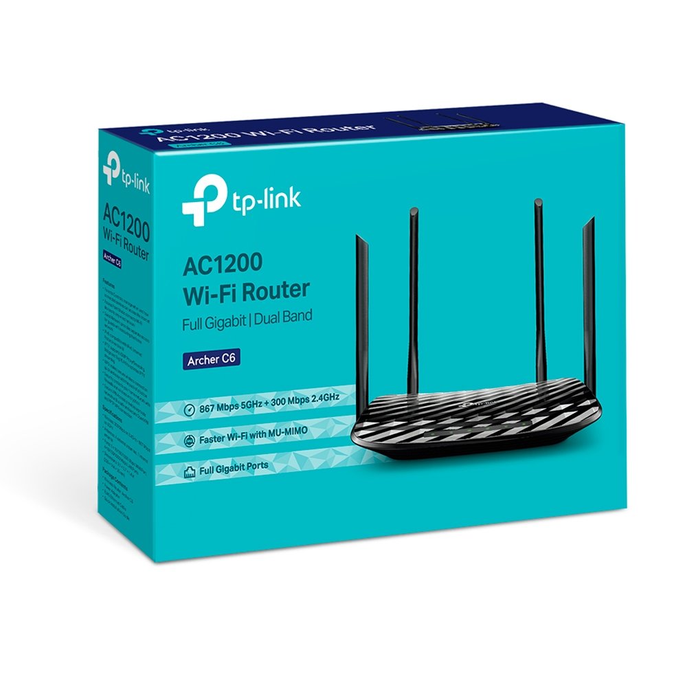 [6234] Router TP Link Archer C6 Wifi Mesh FullGiga AC1200