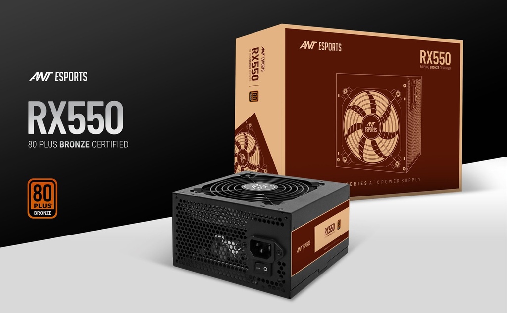 [IC8976] SMPS Ant  Esport RX550  Bronze 80plus