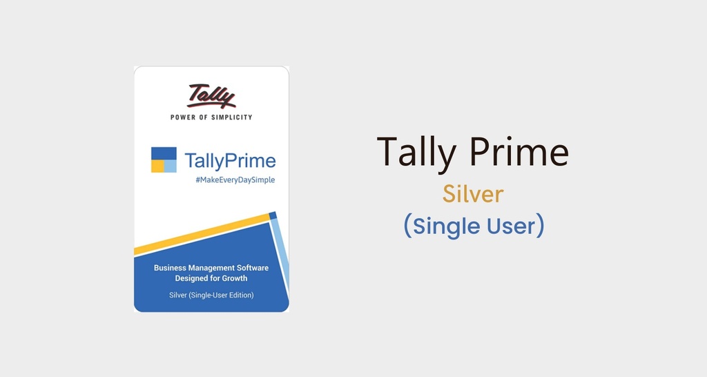 [5927] Tally Prime Silver