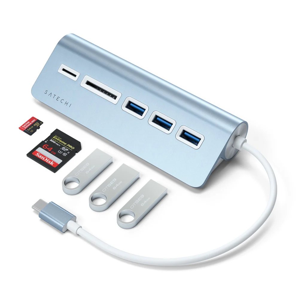 [IC6646] USB Hub Combo C Type to Lan USB 3 Port
