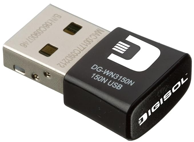 [359] USB Wifi Adaptor Digisol DG-WN3150NU 150Mbps