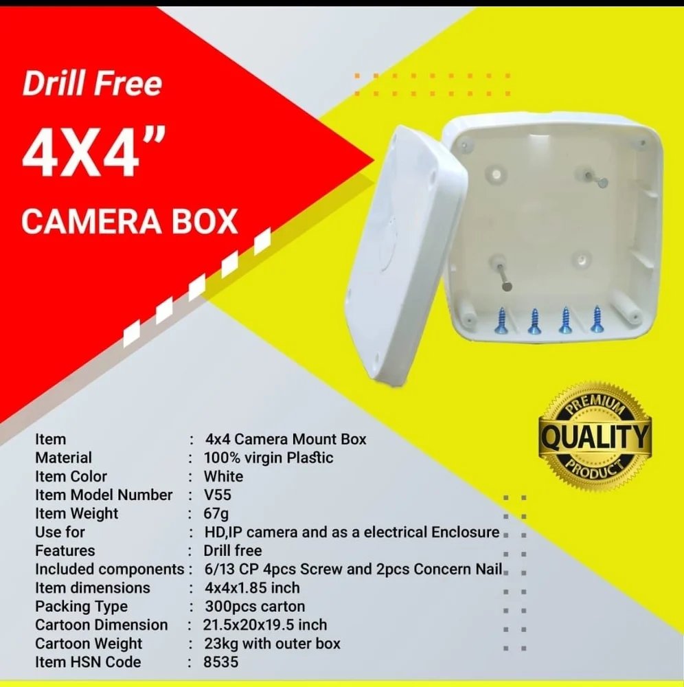 [6294] Wall Mount Box 4X4 (CCTV)