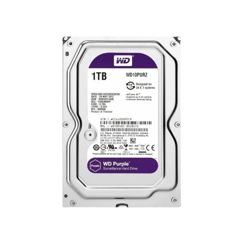 1TB HDD WD Purple DT