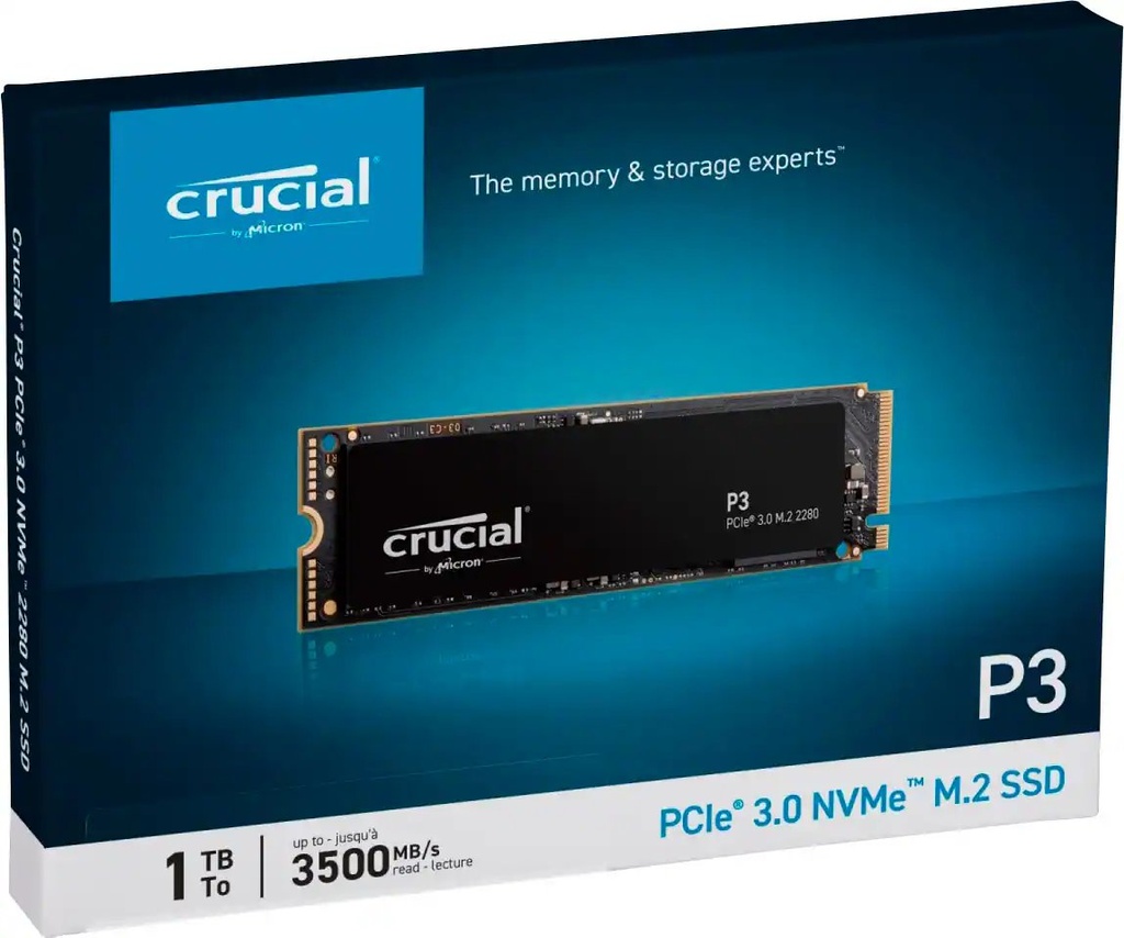 [IC8603] 1TB SSD  Crucial P3 Plus NVME M.2