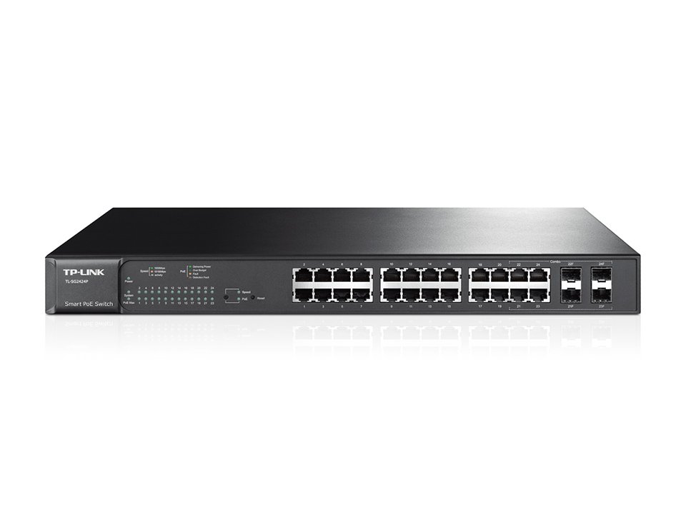 [IC8245] PoE Switch 24 Port Secureye  24GE+2UG+2SFP