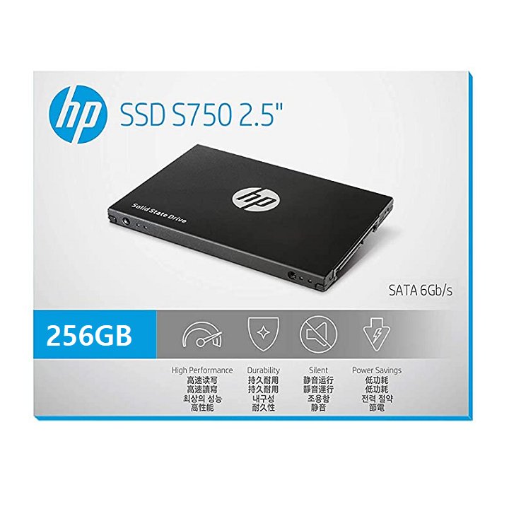 [IC7654] Sata SSD HPS750 2.5'' 256GB