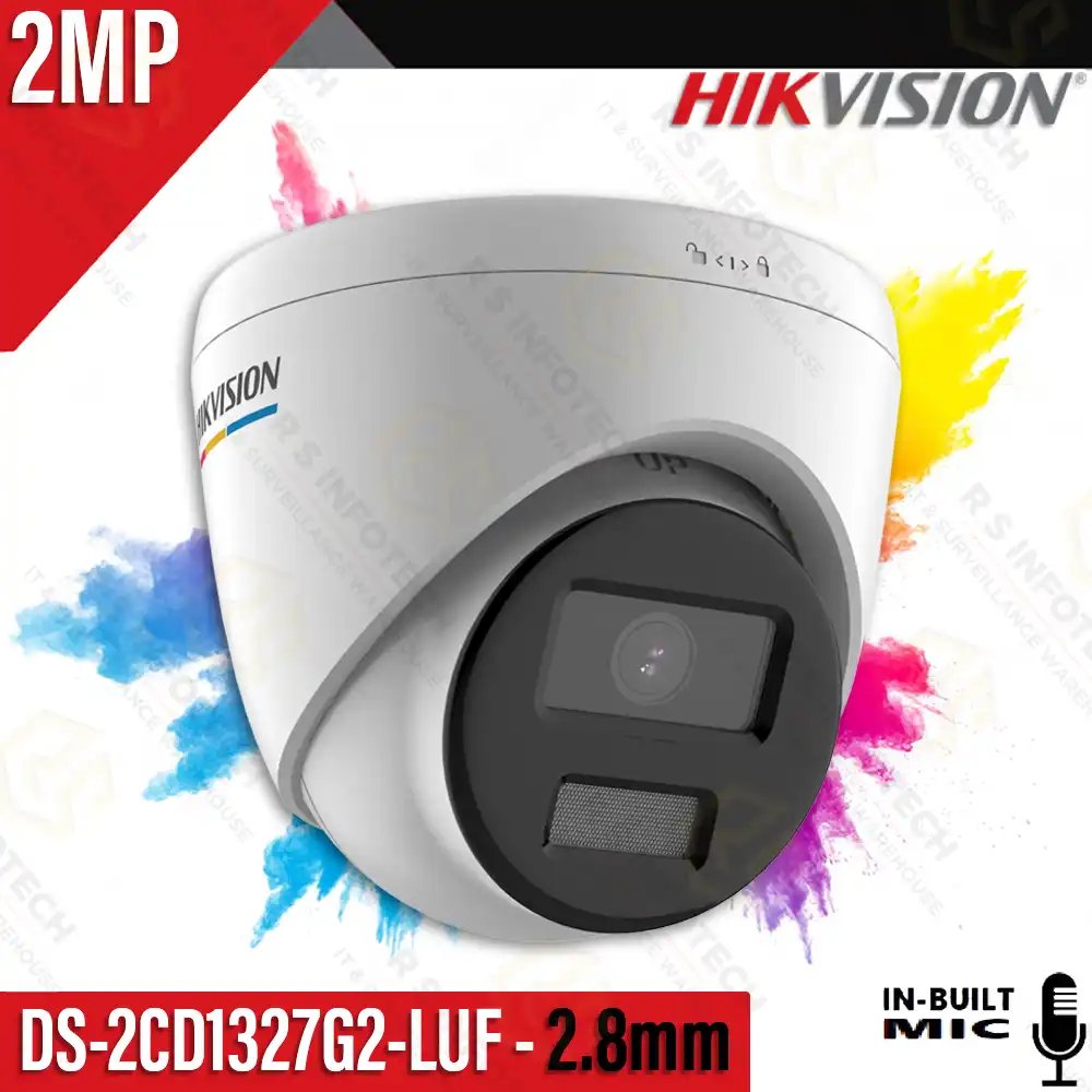 [IC8420] 2MPCctv  Hikvision Clr VU IP DOME  DS-2CD1327G2-LIU