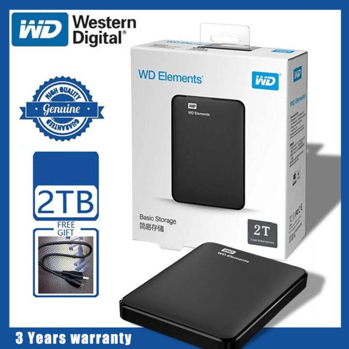[175] 2TB HDD USB WD 2TB Mypassport