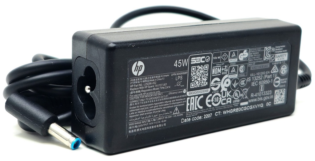 [IC8232] Adapter HP Blue Pibn Comp 45W