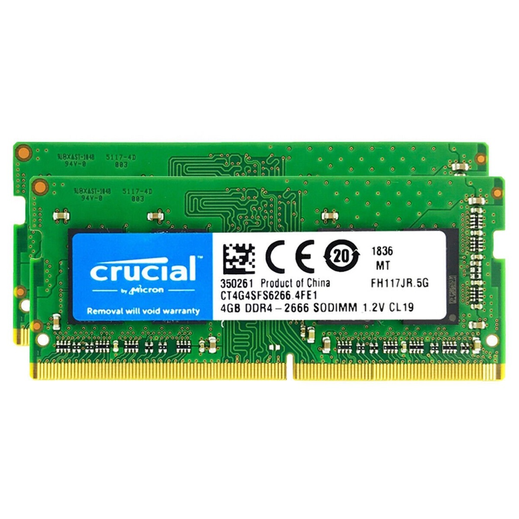 [5623] 4GB Ram Crucial Ddr4  DT