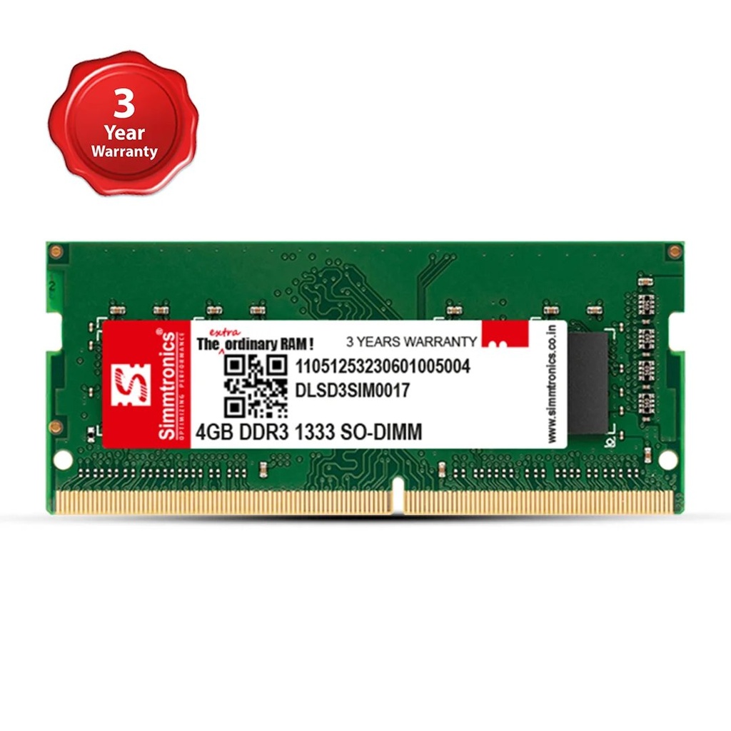 [IC7617] 4GB Ram DDR3 1333 Aarvex laptop