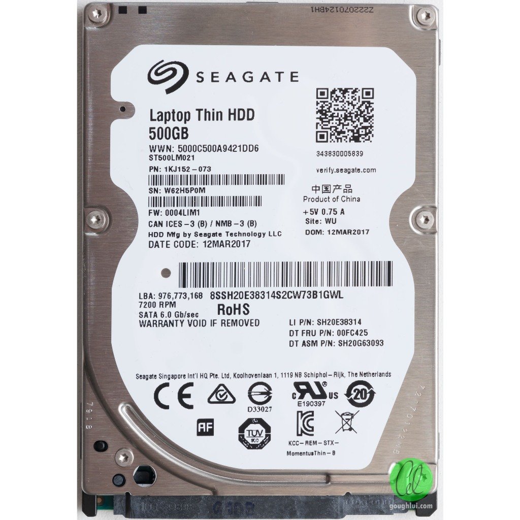 [247] 500GB HDD Seagate Laptop