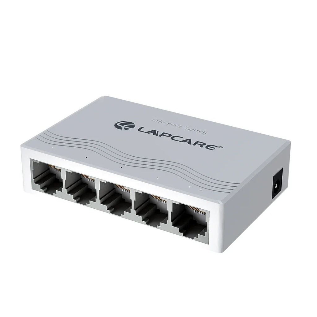 [IC9177] 5 Port Switch Lapcare Laplink  dt Ethernet