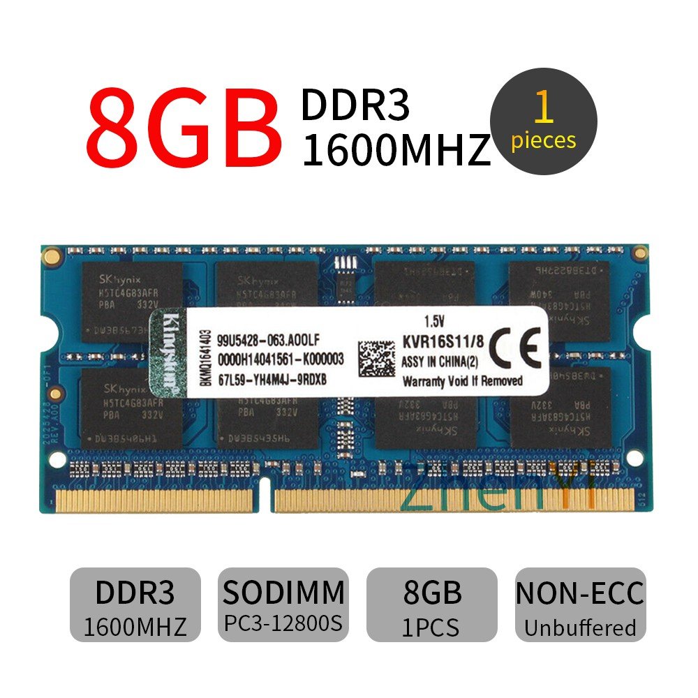 [972] 8GB Ram DDR3  12800S Laptop