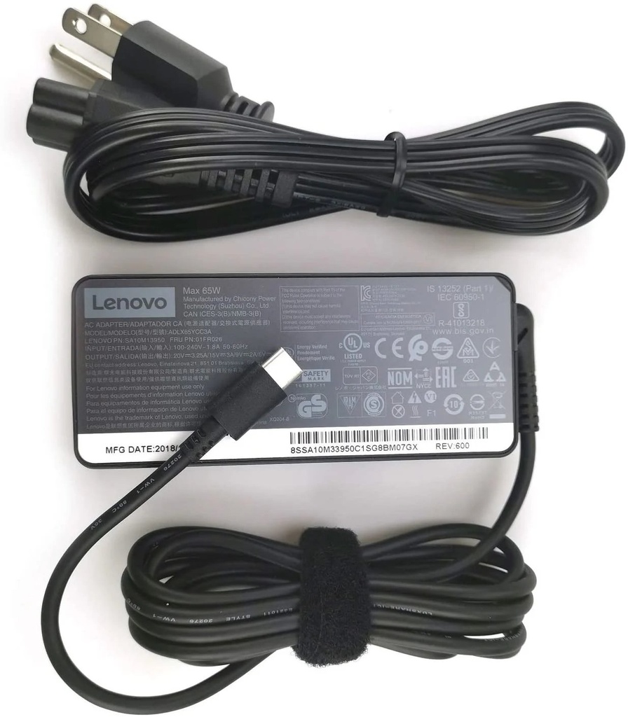 [5542] Adapter Lenovo 65W  C-Type