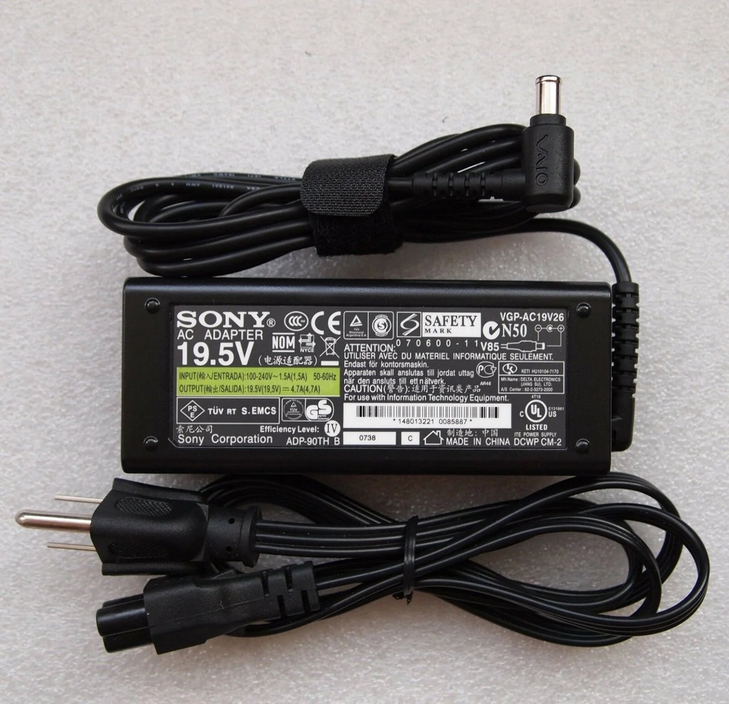 [IC7657] Adapter Sony  VGP AC 19.5V 3.9A 75W