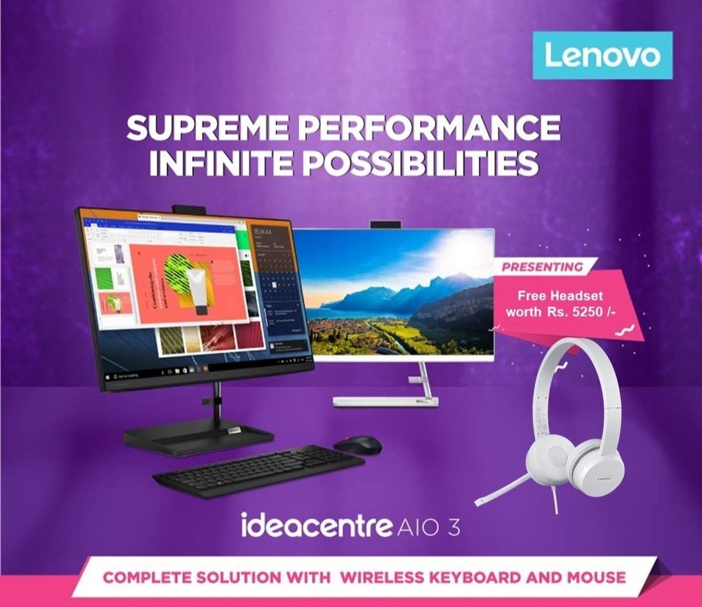 [IC6656] AIO Lenovo F0FX006KIN  Amd R5 8GB 512GB 23.8'',W