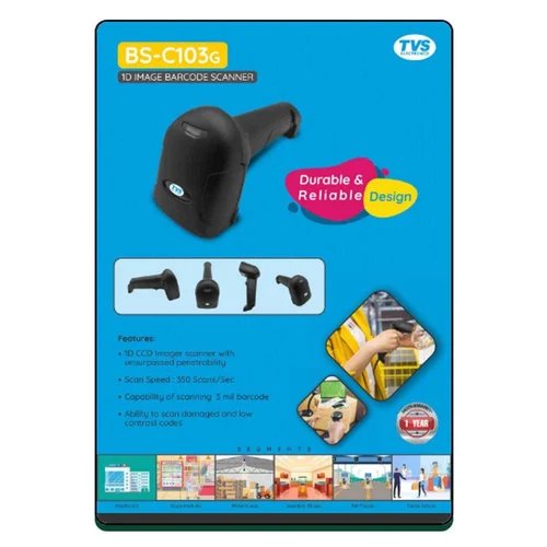 [5894] Barcoad Scanner Tvs-E BS-C103G USB
