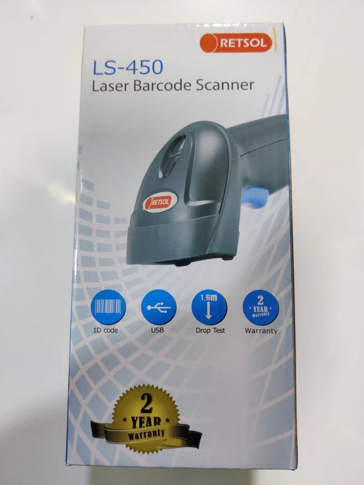 [IC8041] Barcode Scanner Retsol LS-450 (1D)
