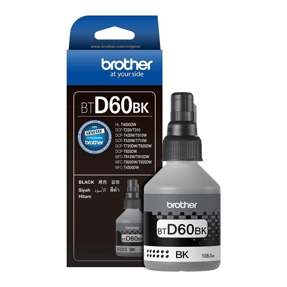 [466] Bottle brother BT D60Bk Black [New]
