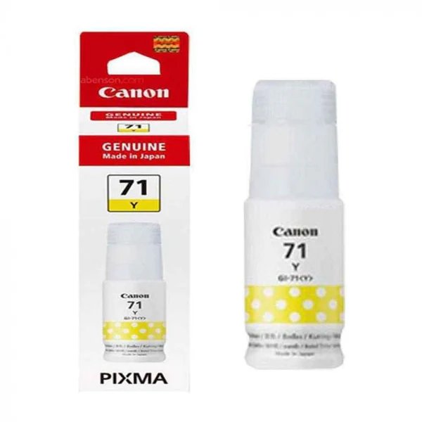 [6355] Bottle Canon 71 Yellow