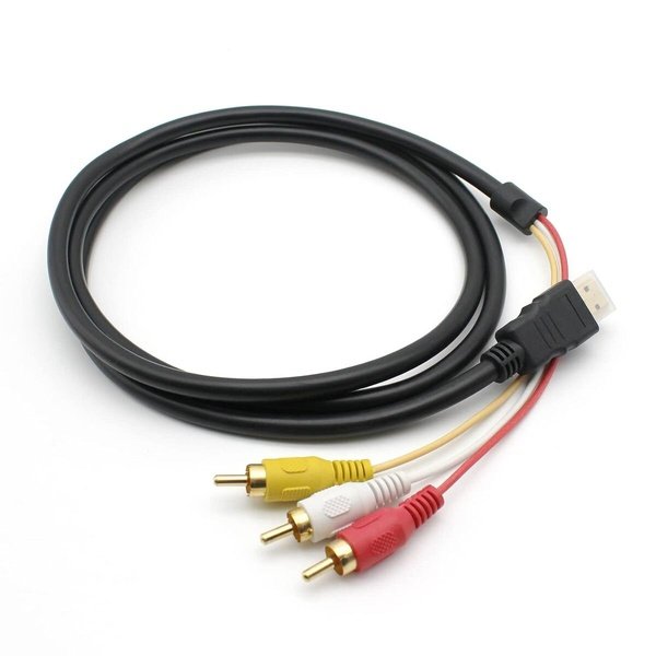 [852] Cable Hdmi to 3RCA 1.5 Mtr