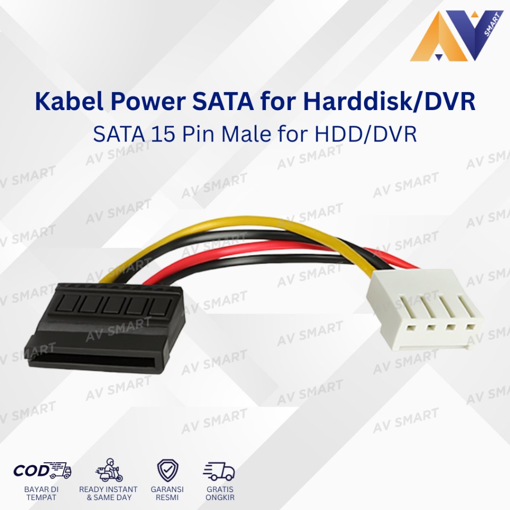 [958] Cable Sata  Power Dvr