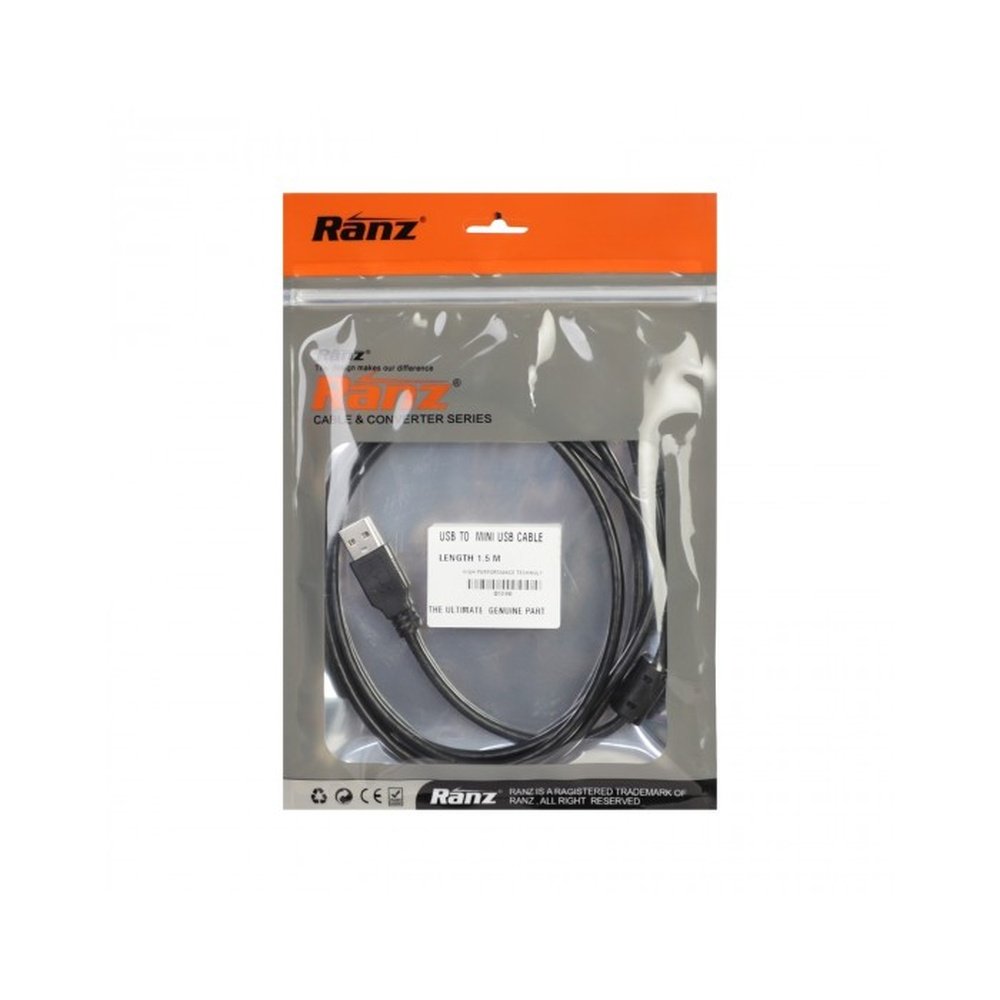 [IC8616] Cable Scanner Ranz Usb to Mini Usb 1.5 Mtr