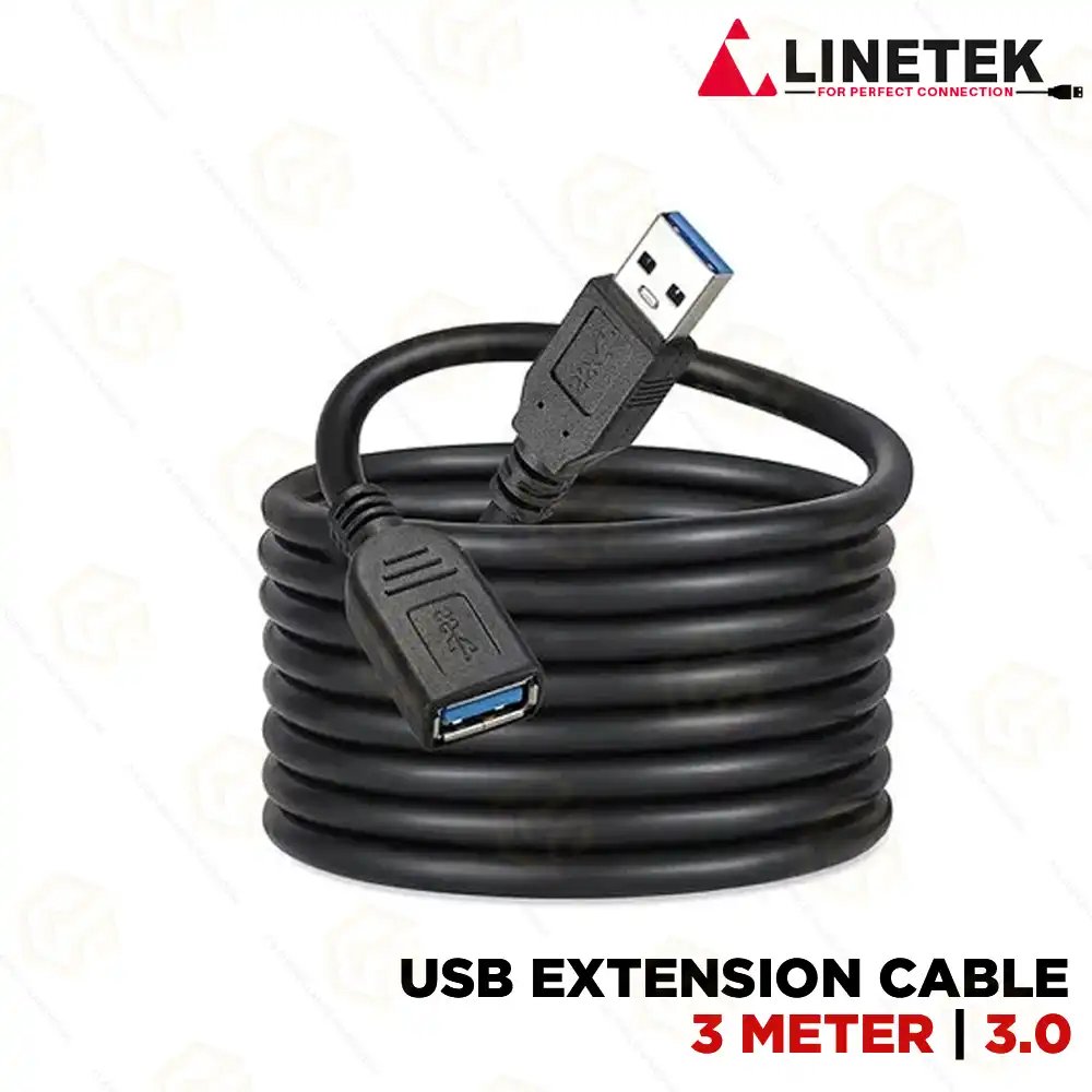 [987] Cable Usb Ext. 3MTR