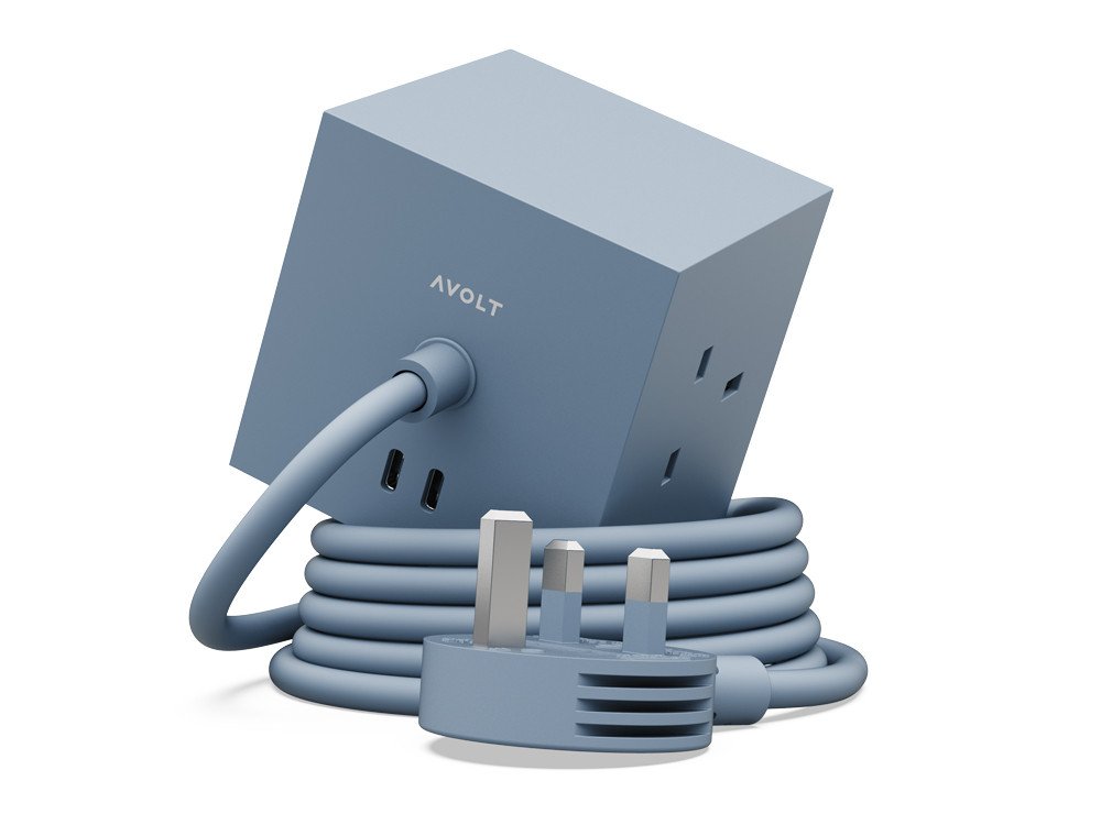 [IC7249] Cable Usb Extension Blue Square