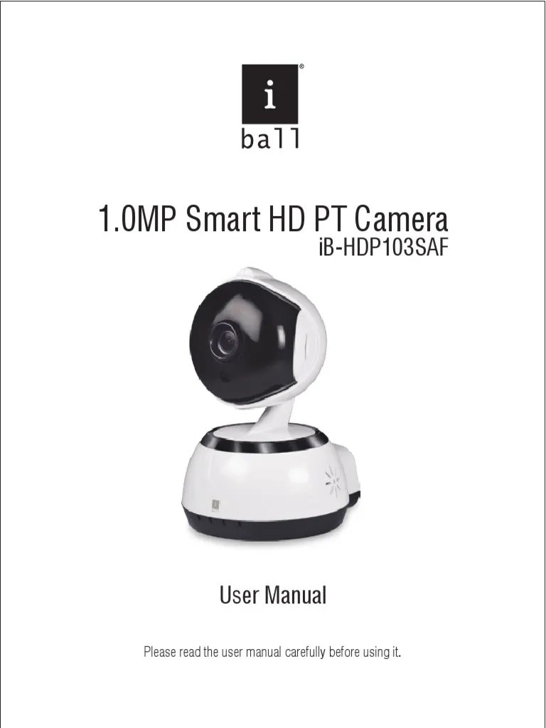 [1107] CCTV Camera Iball Toto HDP103SAF Wifi