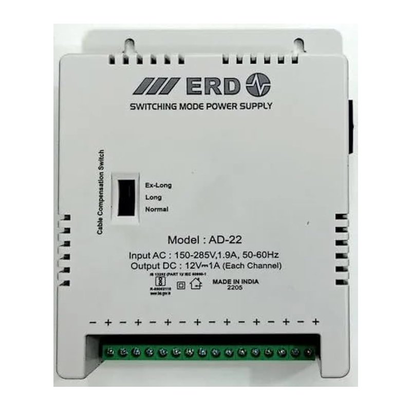 [IC9153] Cctv Smps ERD AD-22 10AMP -8CH