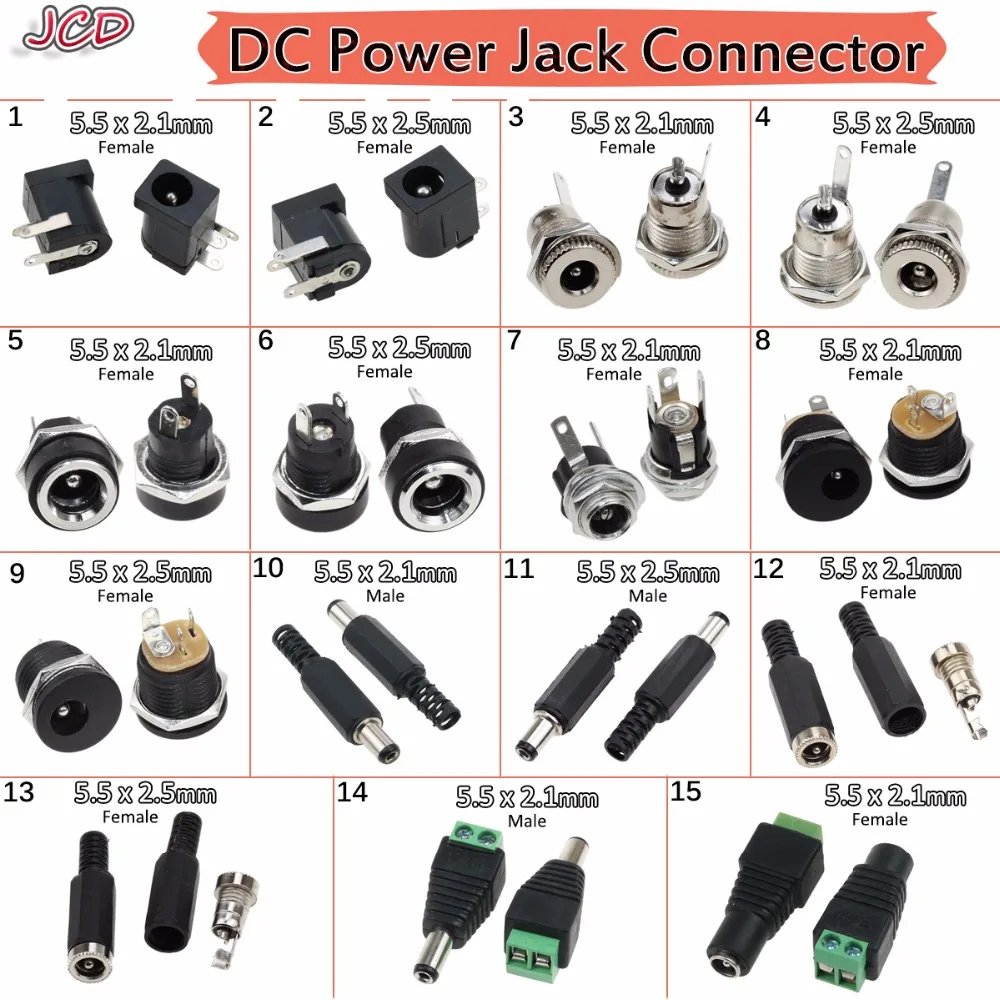 [IC7823] Connector DC Power JASCOM