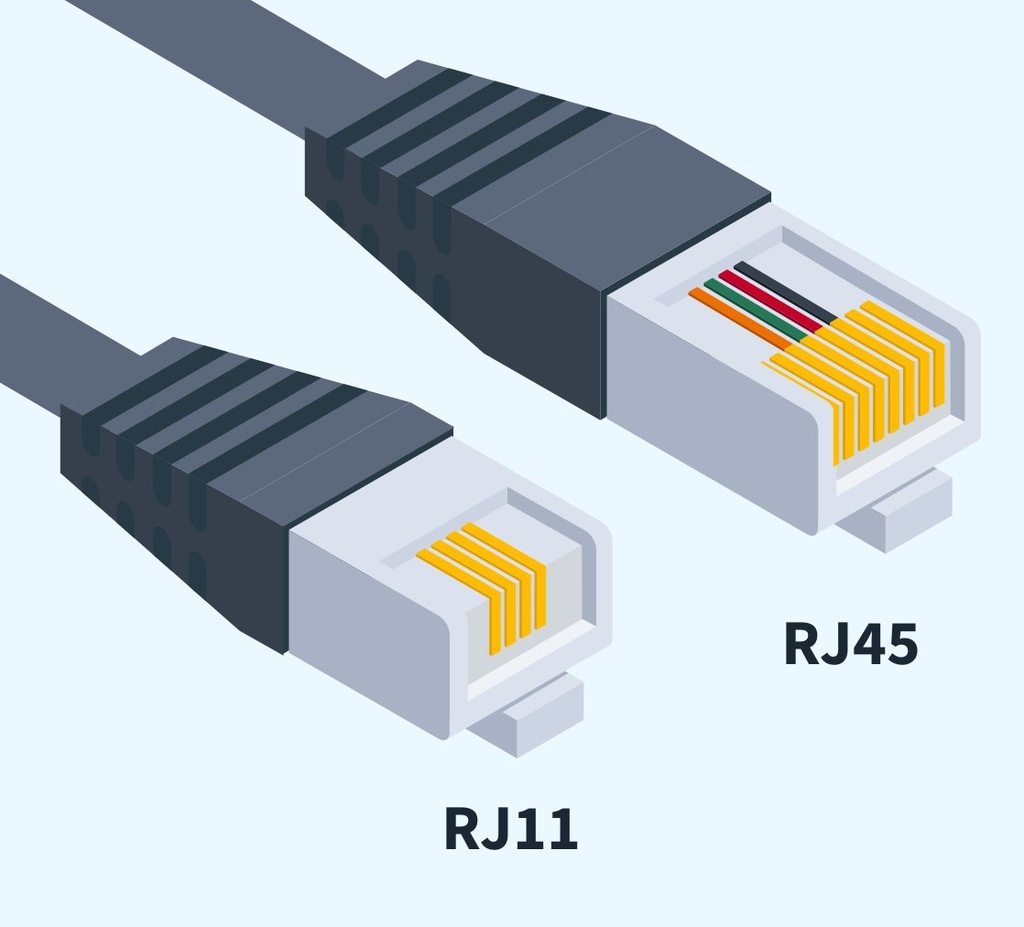 [5291] Connector RJ-11 (4Pin)