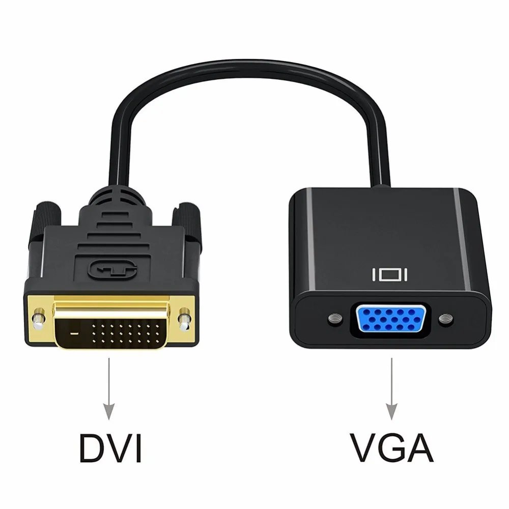 [5763] Converter DVI  To VGA 24+5