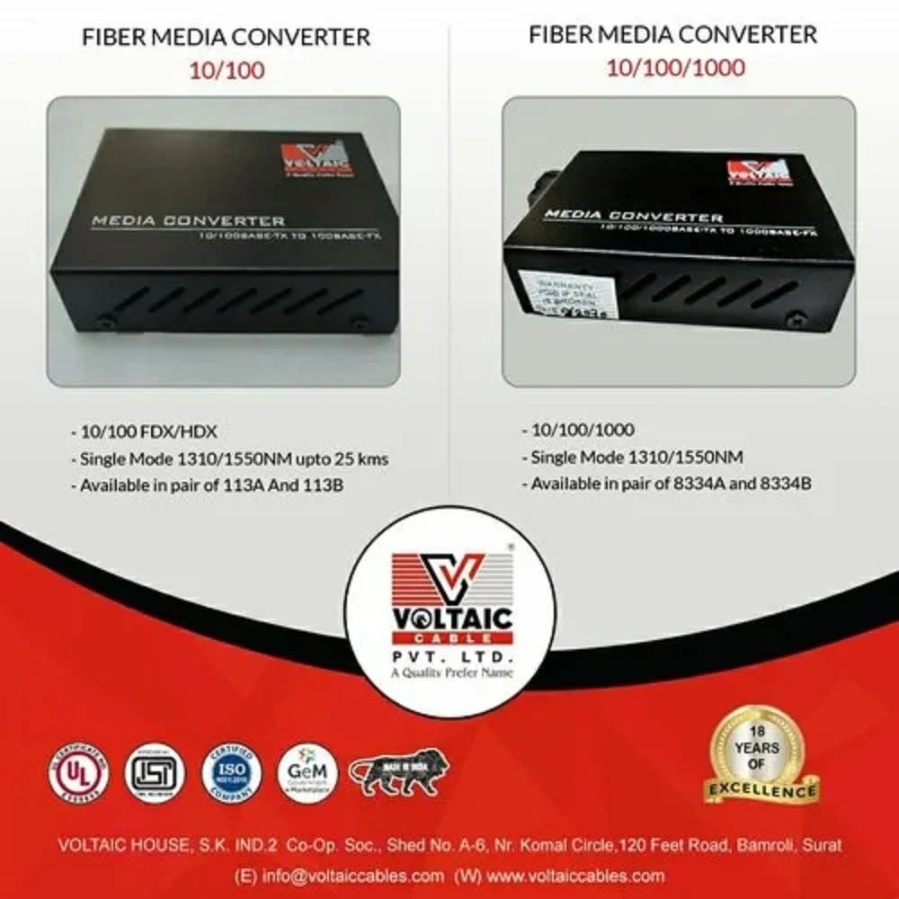 [5892] Converter  Fiber Media 113A