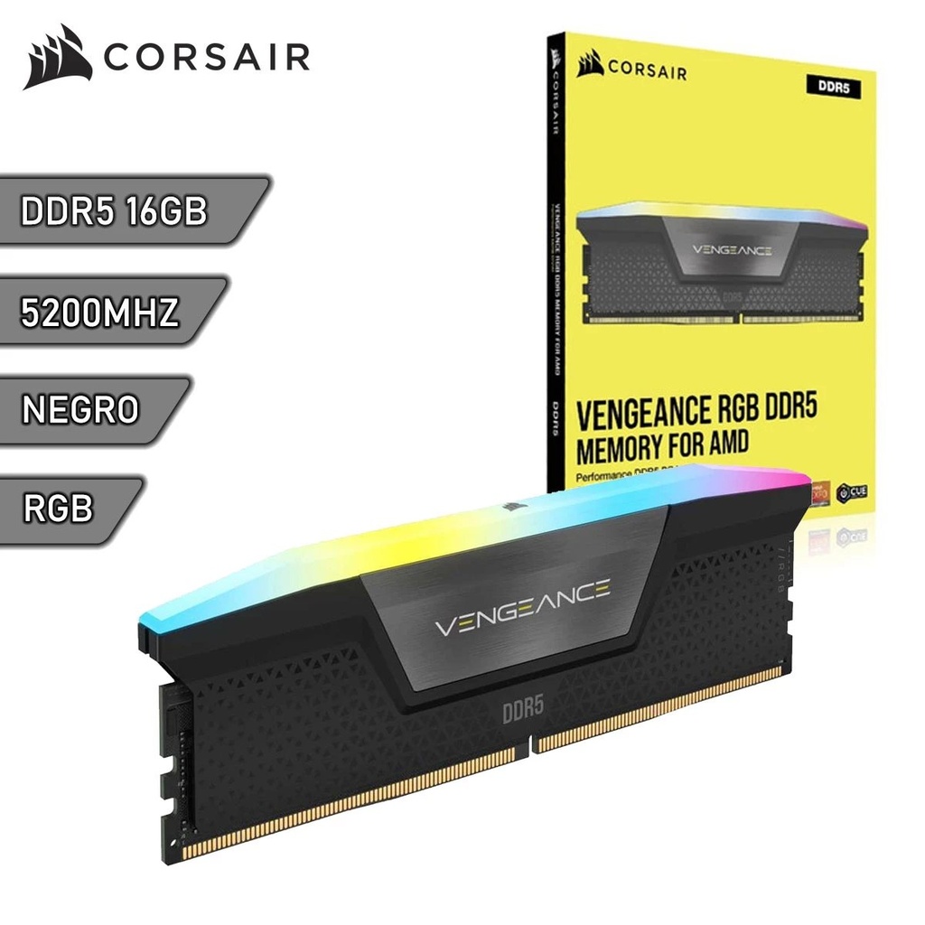 [IC8256] CORSAIR DDR5 16GB RAM 5200Mhz Desktop