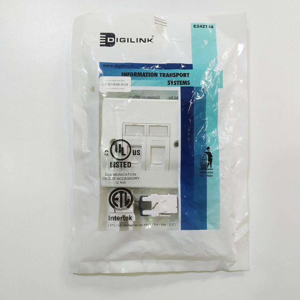 [941] Face Plate Digilink One Port
