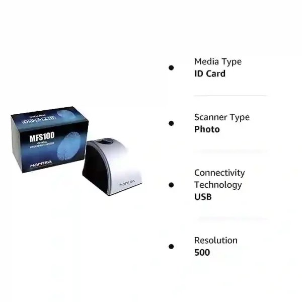 [202] Fingureprint Mantra MFS100 Biomatrix Scanner