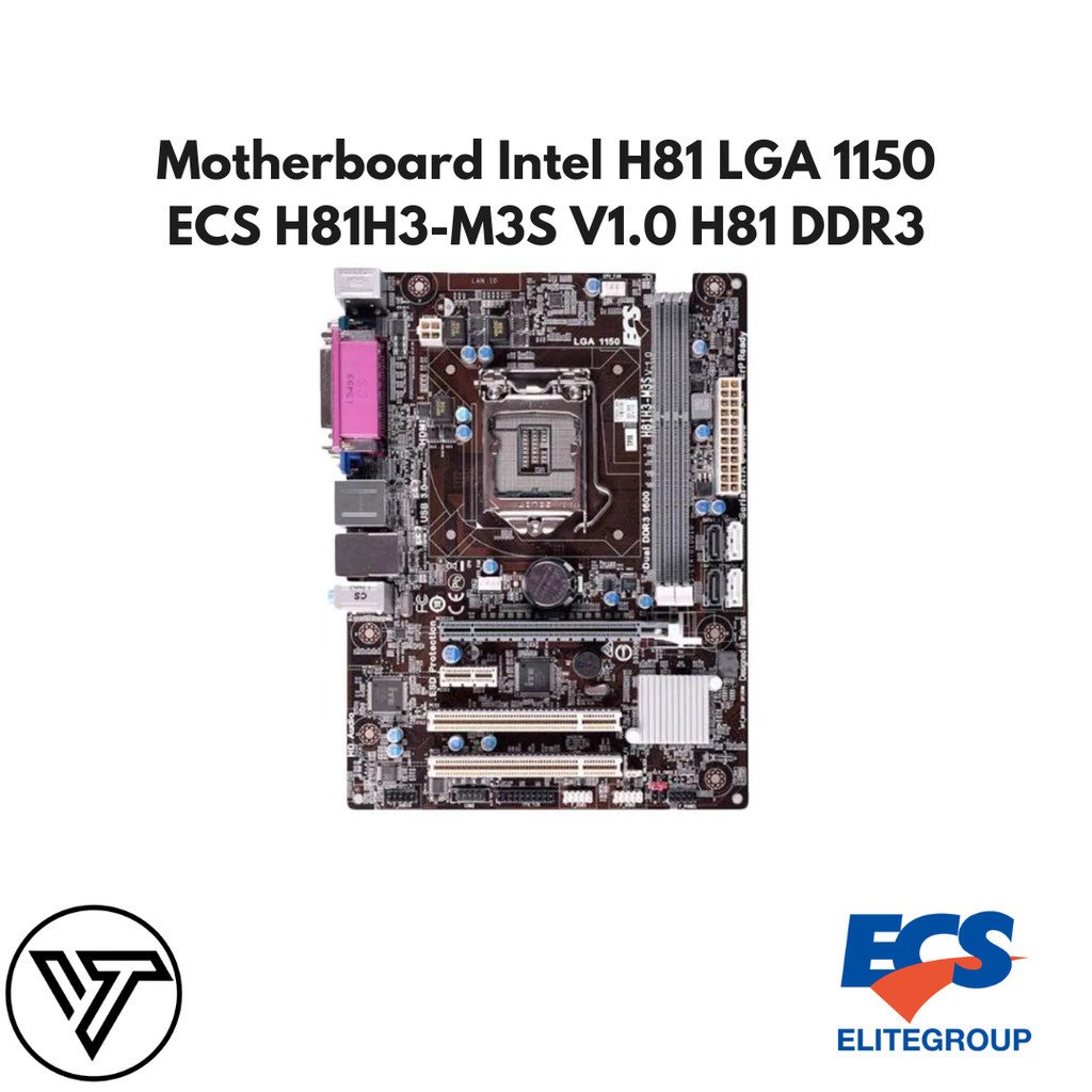 [277] H81 Motherboard ECS H81H3-M3S