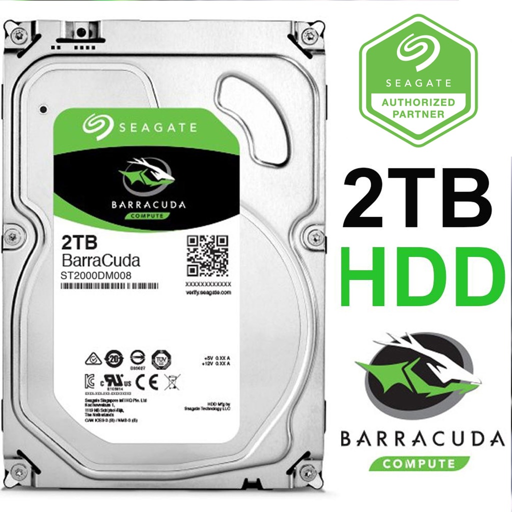 [1203] HDD 2TB Seagate Barracuda DT