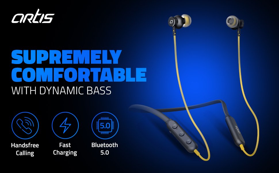 [6038] Headphone Artis BE310M  W/L BT