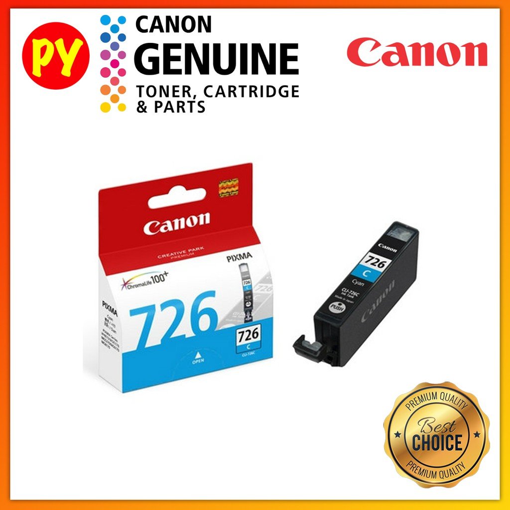 [539] Ink Cartridge Canon 726 Cyan