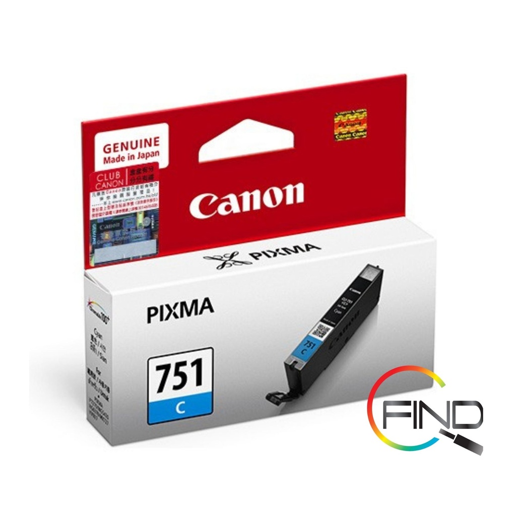 [475] Ink Cartridge Canon 751C Cyan
