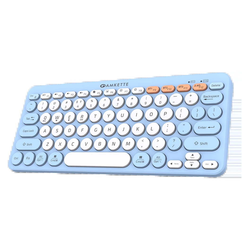 [IC8412] Keyboard Amkette OPTIMUS BT 4in 1 WL Black