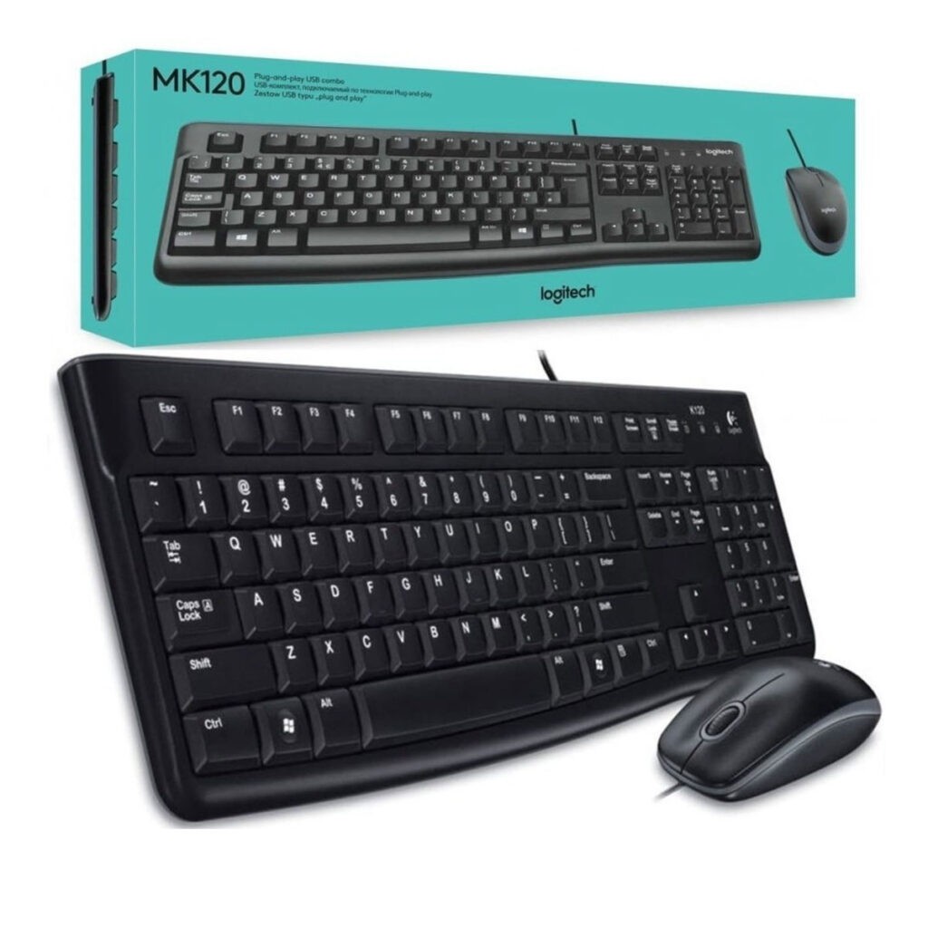 [64] Keyboard Combo Logitech MK120 USB