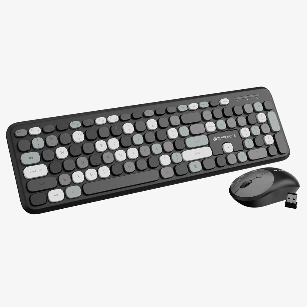 [IC7977] Keyboard Combo Zebronics Companion 302 Black WL